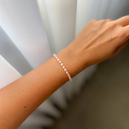 PINK צמיד פנינים