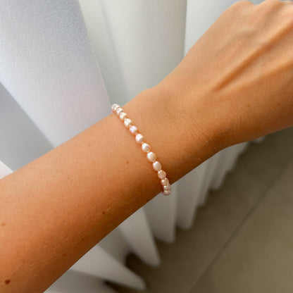 PINK צמיד פנינים