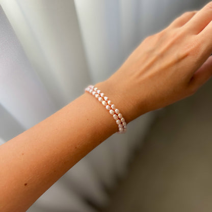 PINK צמיד פנינים