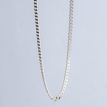 שרשרת כסף גורמט עדינה