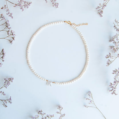 שרשרת פנינים טבעיות קימברלי אות