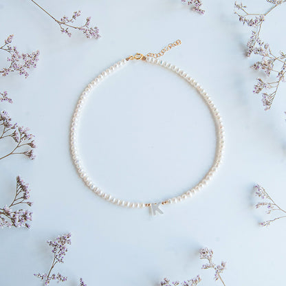 שרשרת פנינים טבעיות קימברלי אות