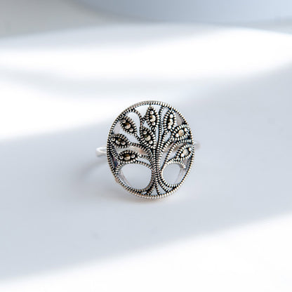 טבעת כסף עץ החיים