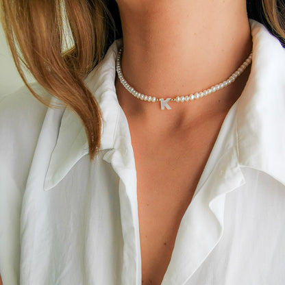 שרשרת פנינים טבעיות קימברלי אות