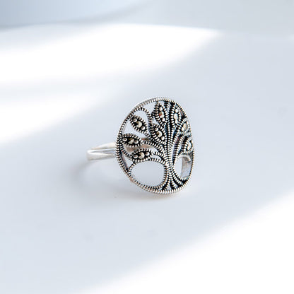 טבעת כסף עץ החיים