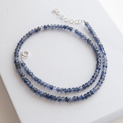 שרשרת אבני איולייט בהירה