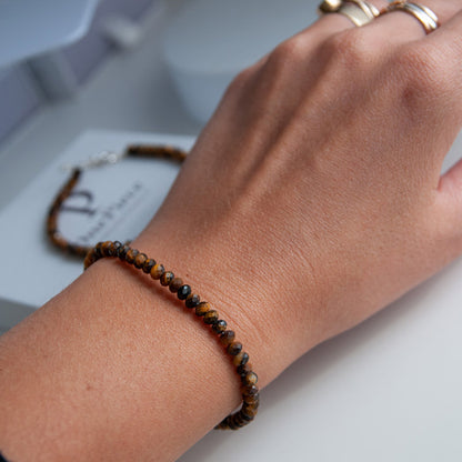 צמיד אבני עין הנמר