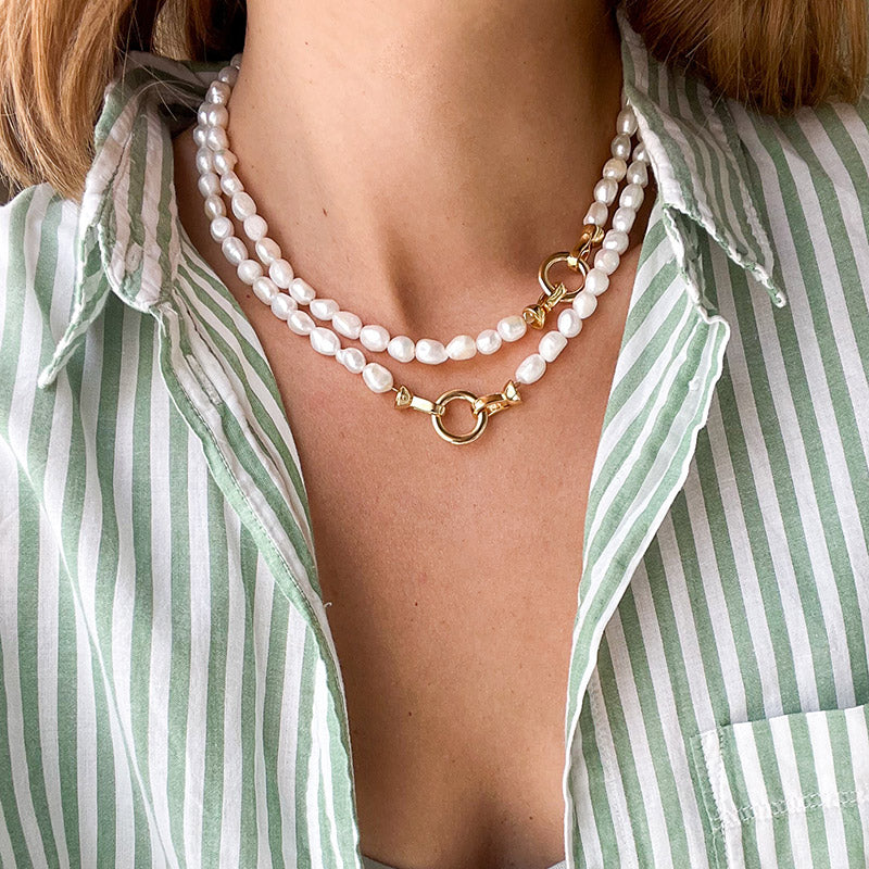 שרשרת שרלוט זהב – One piece jewelry