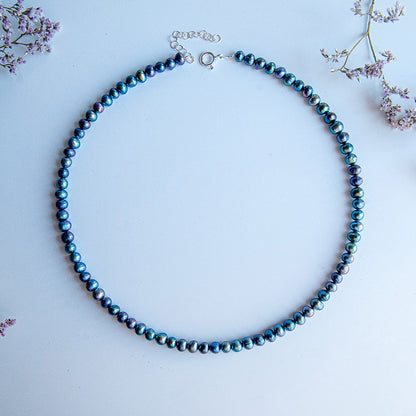 BLACK MARY שרשרת פנינים