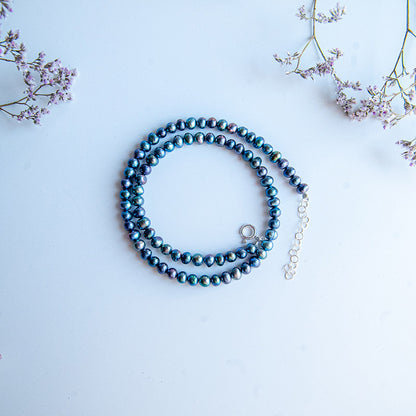 BLACK MARY שרשרת פנינים