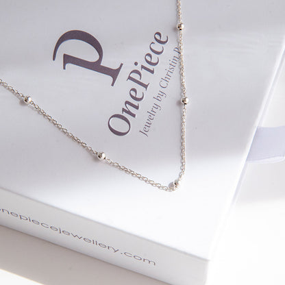 CARA שרשרת כסף