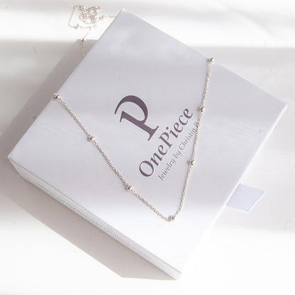 CARA שרשרת כסף