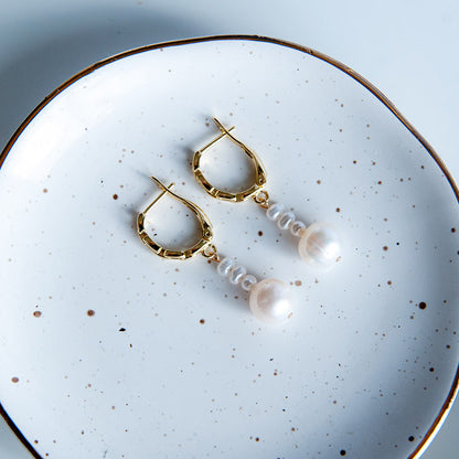 G EVA עגילי פנינה