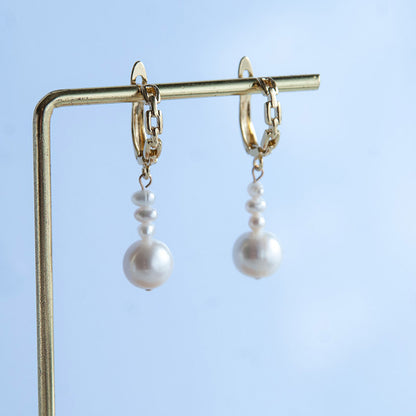 G EVA עגילי פנינה