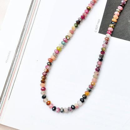 שרשרת אבני טורמלין