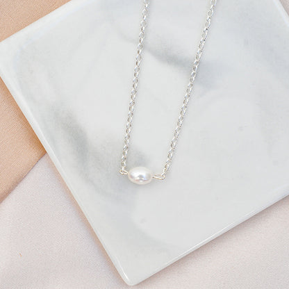 שרשרת כסף אווה