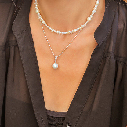 שרשרת פנינים טבעיות קורטני