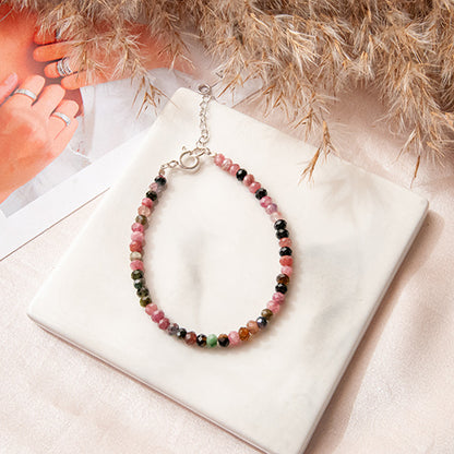 צמיד אבני טורמלין