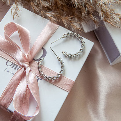 SILVER BELLE עגילי