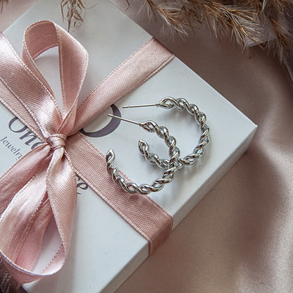 SILVER BELLE עגילי