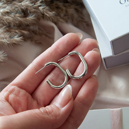 SILVER ANNE עגילי