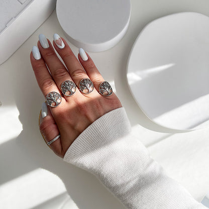 טבעת כסף עץ החיים