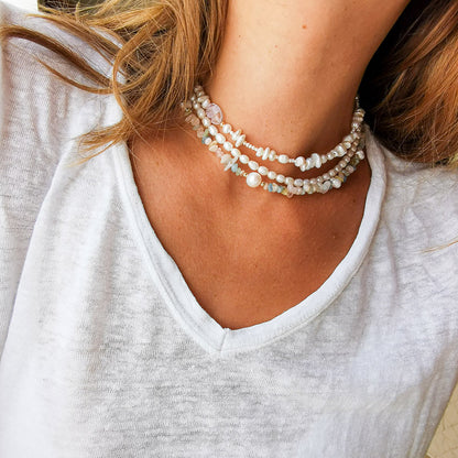 KIM שרשרת פנינים