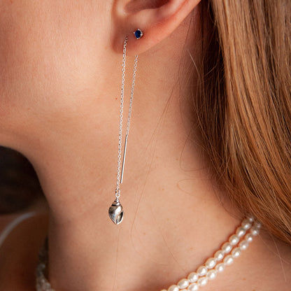 KOH SAMUI עגיל כסף נופל