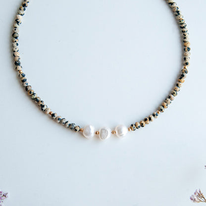 LOREN שרשרת אבני ג'ספר