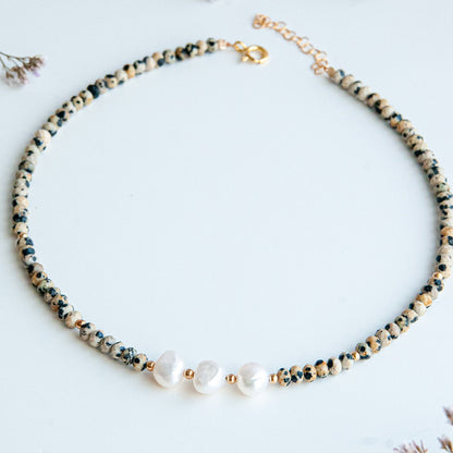 LOREN שרשרת אבני ג'ספר