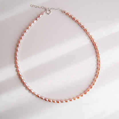 PINK BEATRICE שרשרת פנינים