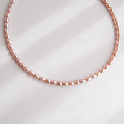 PINK BEATRICE שרשרת פנינים