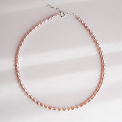 PINK BEATRICE שרשרת פנינים