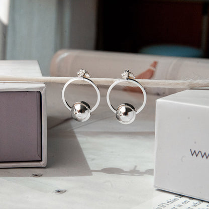 SILVER BELL עגילי