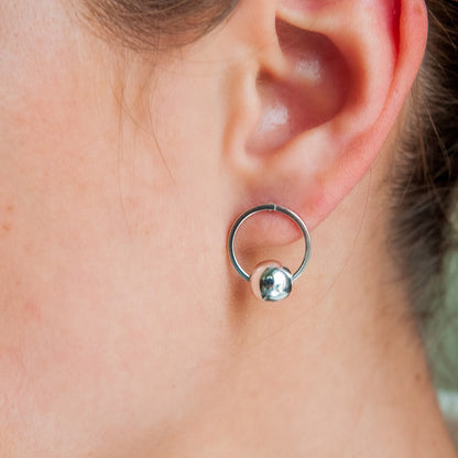 SILVER BELL עגילי