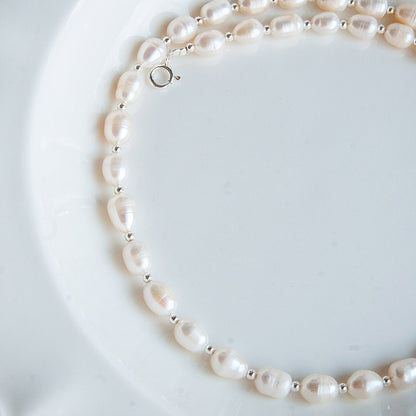 S LUNA שרשרת פנינים