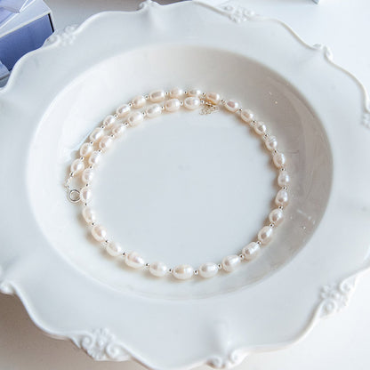 S LUNA שרשרת פנינים