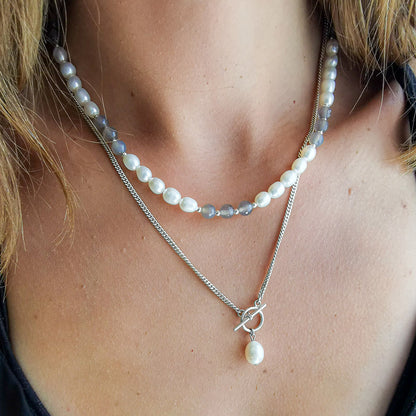 S SHIR שרשרת פנינים